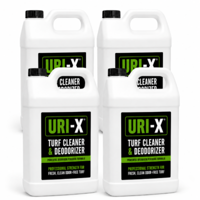 URI-X Hydrogen Peroxide Turf Cleaner & Deodorizer - Case of 4 Gallons